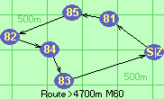 Route >4700m  M60
