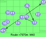 Route >7970m  M40