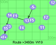 Route >3460m  W19
