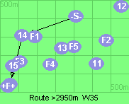 Route >2950m  W35