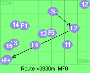 Route >3930m  M70