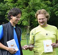 Das Siegerteam Gerald & Philipp