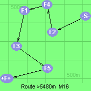 Route >5480m  M16