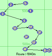 Route >1840m