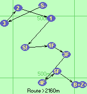 Route >2160m