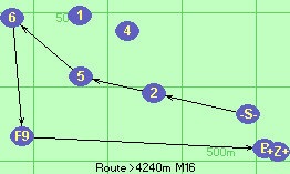 Route >4240m  M16