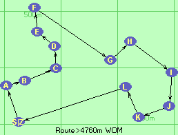 Route >4760m  WOM