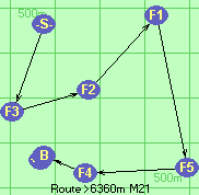 Route >6360m  M21