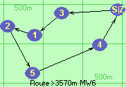 Route >3570m  MW6