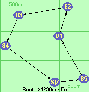 Route >4290m  4Fü