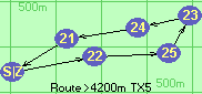 Route >4200m  TX5