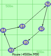 Route >4500m  M90