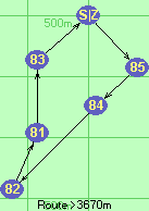 Route >3670m