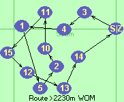 Route >2230m  WOM
