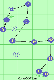 S-1*13-2-3-4-15-12-14-B-F