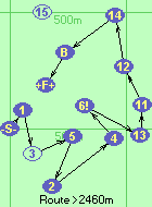 S-1*3-5-2-4-6!-13-11-12-14-B-F