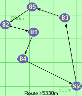 Route >5340m  REC