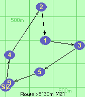 Route >5130m  M21
