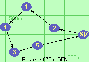 Route >4870m  SEN