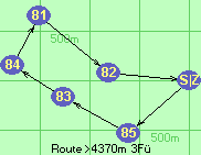 Route >4370m  3Fü
