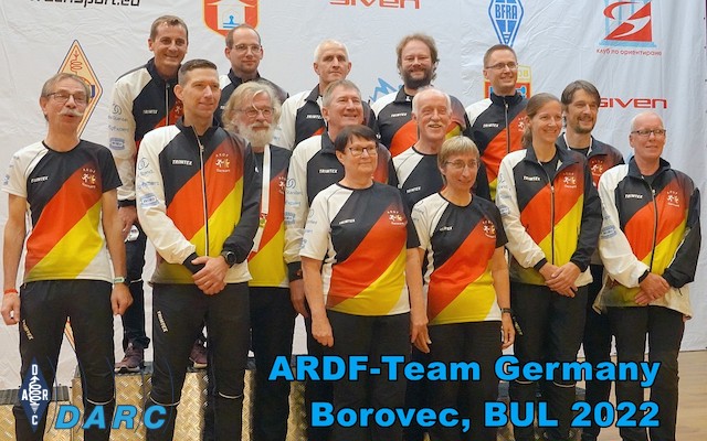 Das DARC-ARDF-Team 2022